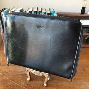 Coach Laptop/Tablet organizer Case